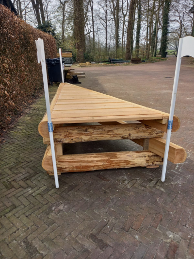crosshindernissen hindernis punt met 2 lagen